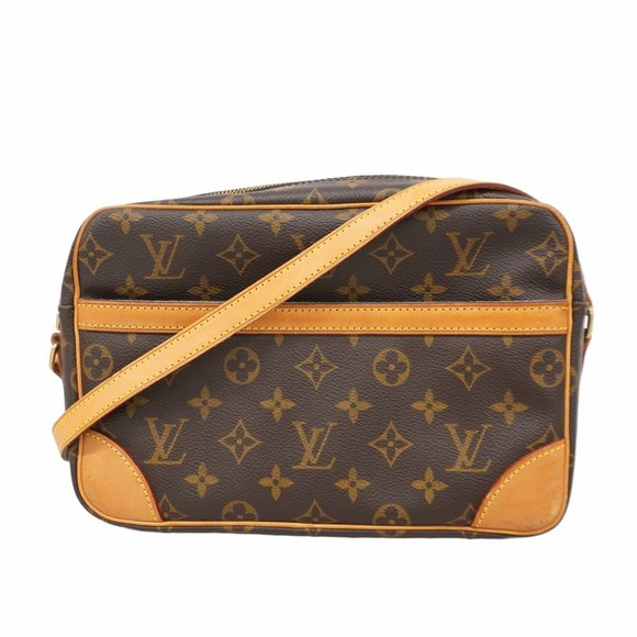 Louis Vuitton Monogram Trocadero 27 Shoulder Bag M51274 Brown Women's - Picture 1 of 10